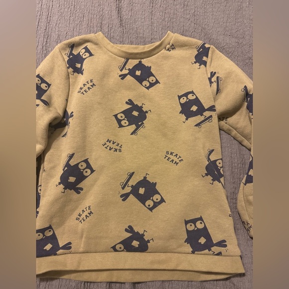Cadet Rousselle kids owl sweatshirt size 6y - Picture 2 of 4